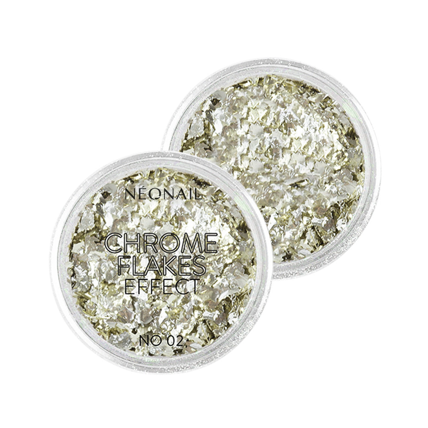 Poudre Chrome Flakes Effect No. 02